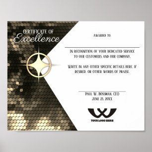 Auszeichnung der Mitarbeiter Poster