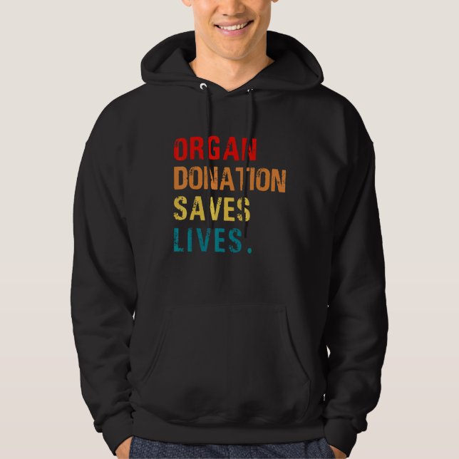 Auszeichnungen für Organspenden Hoodie (Vorderseite)