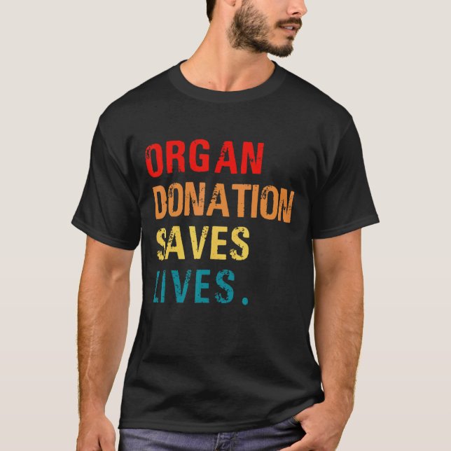 Auszeichnungen für Organspenden T-Shirt (Vorderseite)