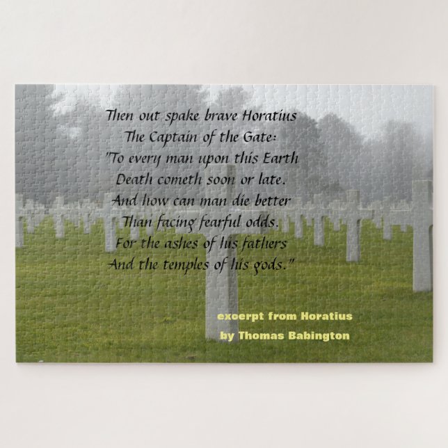 Auszug aus Horatius Puzzle (Horizontal)