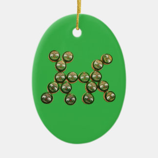 ​🐶 Authentic Chang Beer Cap Dog Keramik Ornament