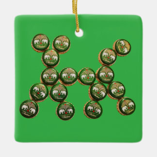 ​🐶 Authentic Chang Beer Cap Dog Keramikornament