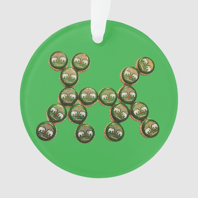 ​🐶 Authentic Chang Beer Cap Dog Ornament (Vorderseite)