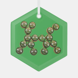 ​🐶 Authentic Chang Beer Cap Dog Ornament Aus Glas