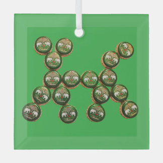 ​🐶 Authentic Chang Beer Cap Dog Ornament Aus Glas