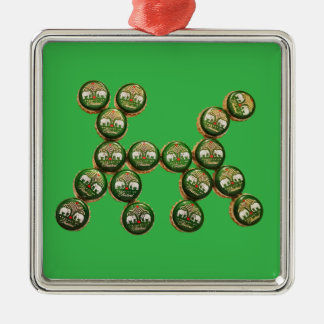 ​🐶 Authentic Chang Beer Cap Dog Ornament Aus Metall