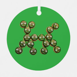 ​🐶 Authentic Chang Beer Cap Dog Ornament Aus Metall