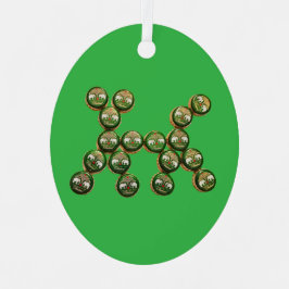 ​🐶 Authentic Chang Beer Cap Dog Ornament Aus Metall