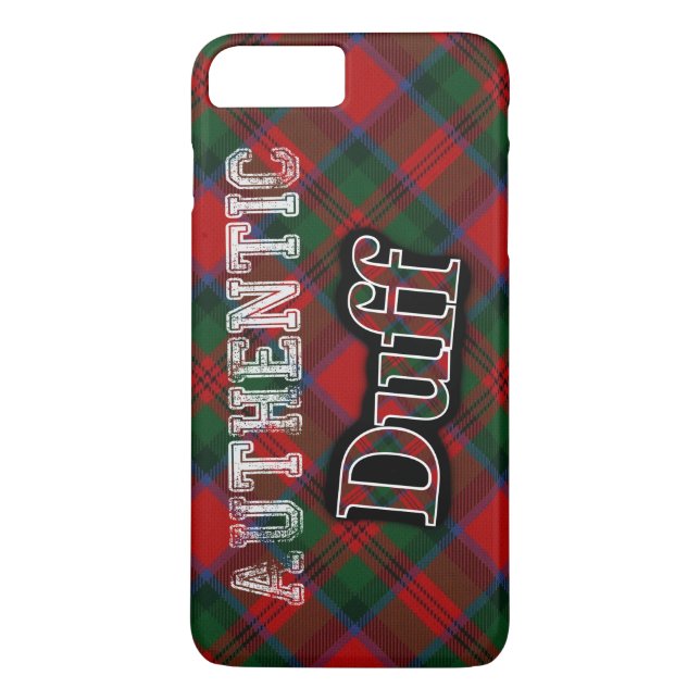 Authentic Clan Duff MacDuff Scottish Tartan Design Case-Mate iPhone Hülle (Rückseite)