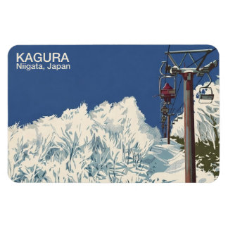 Authentic Japan Snow Culture – Kagura, Niigata 2 Magnet