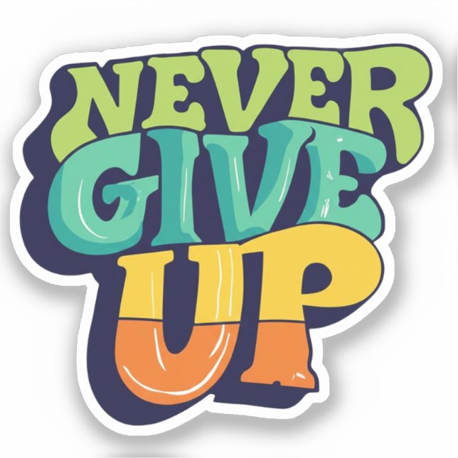 Authentic Kawaii Motivation Sticker for Journals,  (Vorderseite)