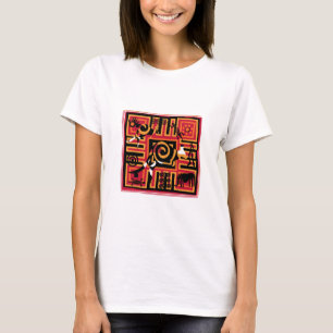 Authentische Aborigine-Kunst T-Shirt