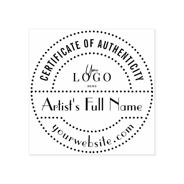 Authentische Briefmarke für Original Kunstgalerie  Gummistempel (Prägung)