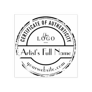 Authentische Briefmarke für Original Kunstgalerie Gummistempel