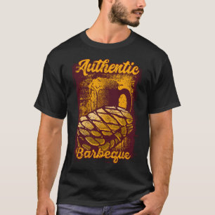 Authentische GRILLEN Grill Grunge Illustration T-Shirt