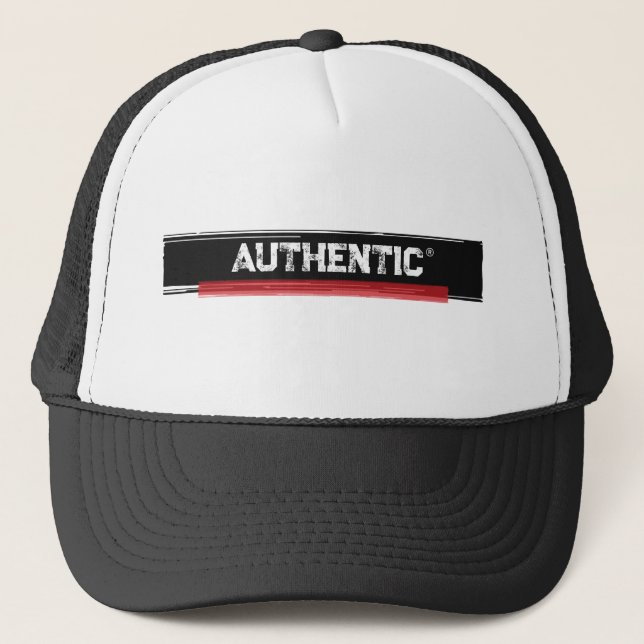 Authentische Marke Truckerkappe (Vorderseite)