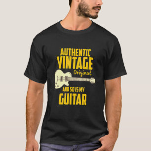 Authentische Vintage-Gitarre Martin T-Shirt