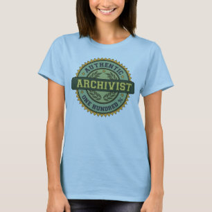 Authentischer Archivar T-Shirt