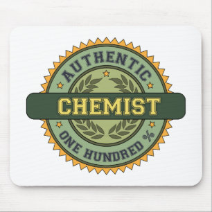 Authentischer Chemiker Mousepad