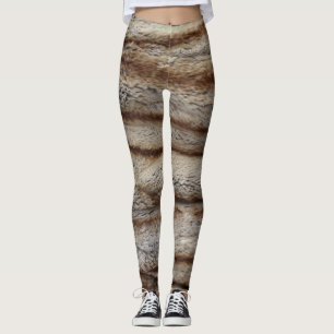 AUTHENTISCHER CHINCHILLA-PELZ 2 LEGGINGS