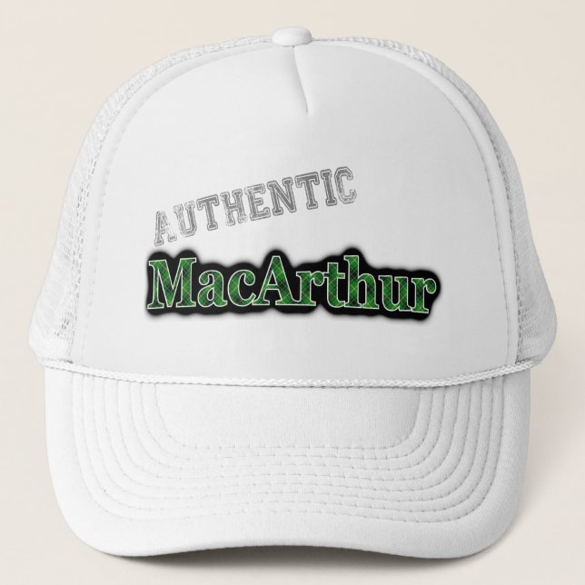 Authentischer Clan MacArthur schottischer Truckerkappe (Vorderseite)