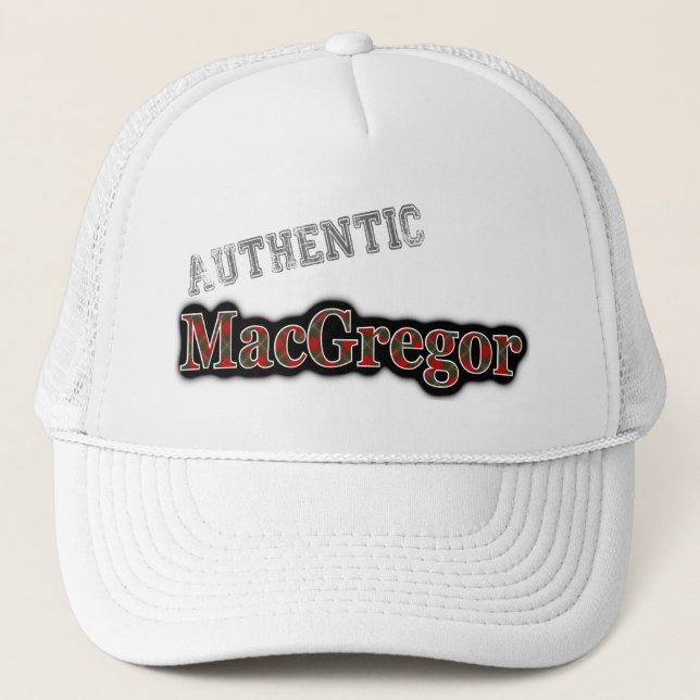 Authentischer Clan MacGregor schottischer Truckerkappe (Vorderseite)