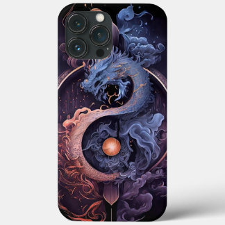 Authentischer Dragon Print iPhone Case