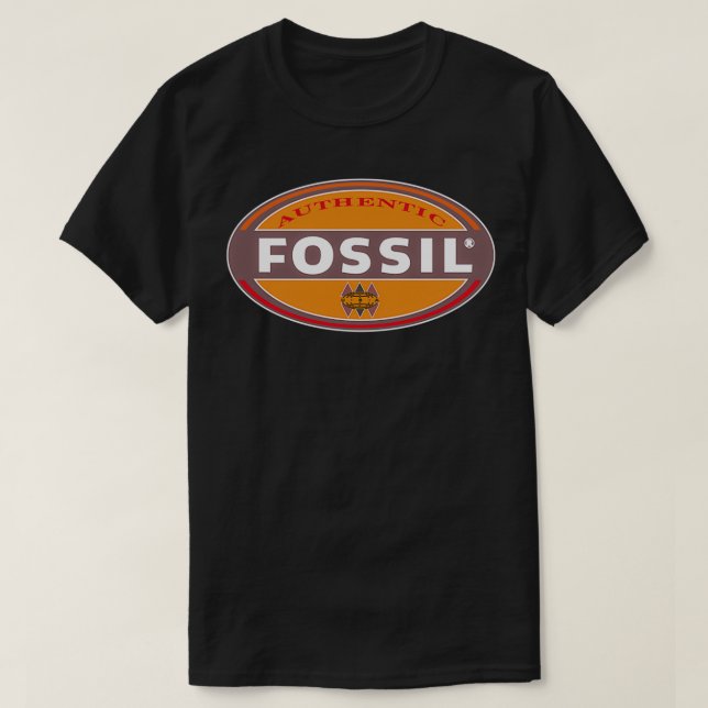 Authentischer Fossil T-Shirt (Design vorne)
