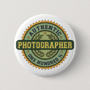 Authentischer Fotograf Button