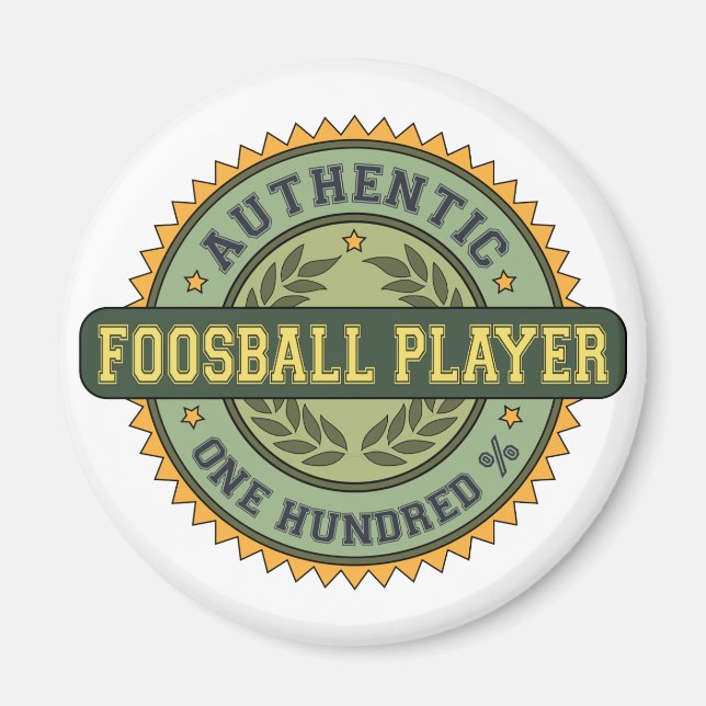 Authentischer Fußballspieler Magnet (Vorne)
