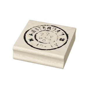 Authentischer Gummistempel