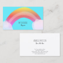 Authentischer, handgezogener Regenbogen | Aquarell