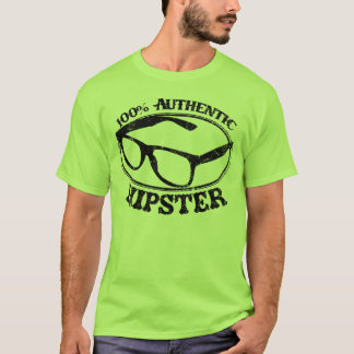 Authentischer Hipster T-Shirt