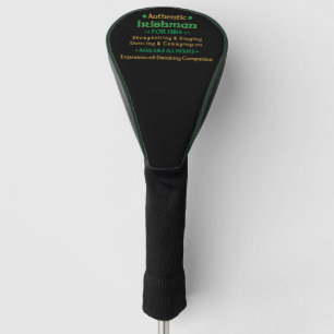 Authentischer Ire zur Miete Lustig Golf Headcover