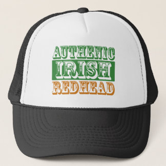 Authentischer irischer Redhead Truckerkappe