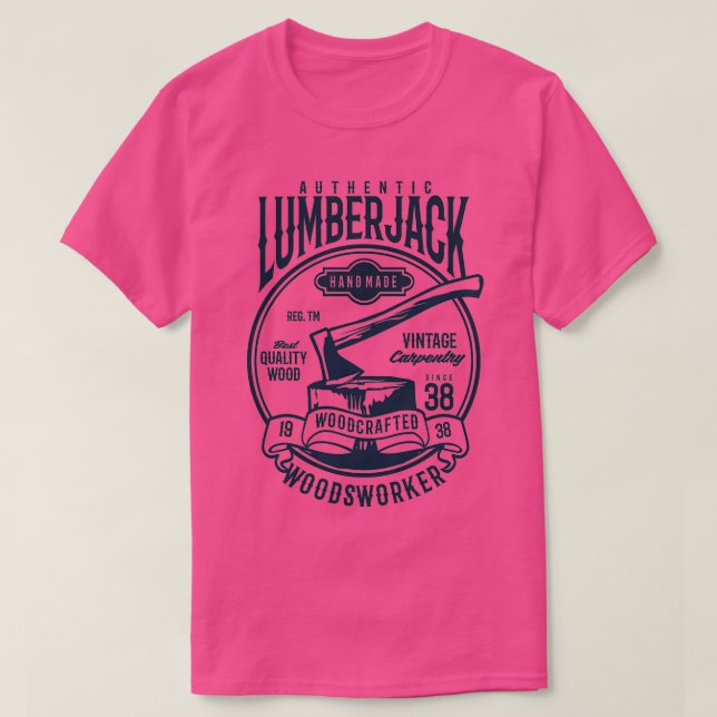 Authentischer Lumberjack T-Shirt (Design vorne)