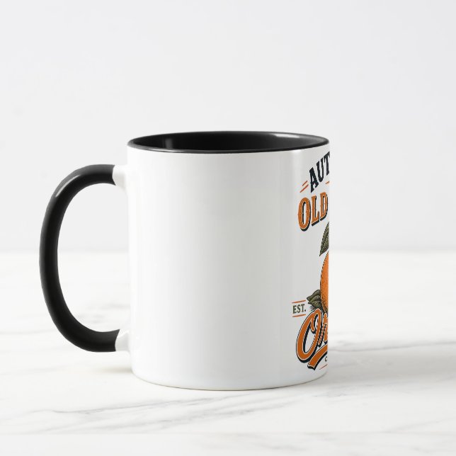 Authentischer Old Towne Orange Becher Tasse (Links)