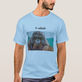 authentischer Orang-Utan-T - Shirt