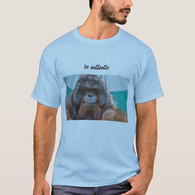 authentischer Orang-Utan-T - Shirt (Vorderseite)