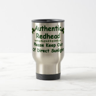 Authentischer Redhead Reisebecher