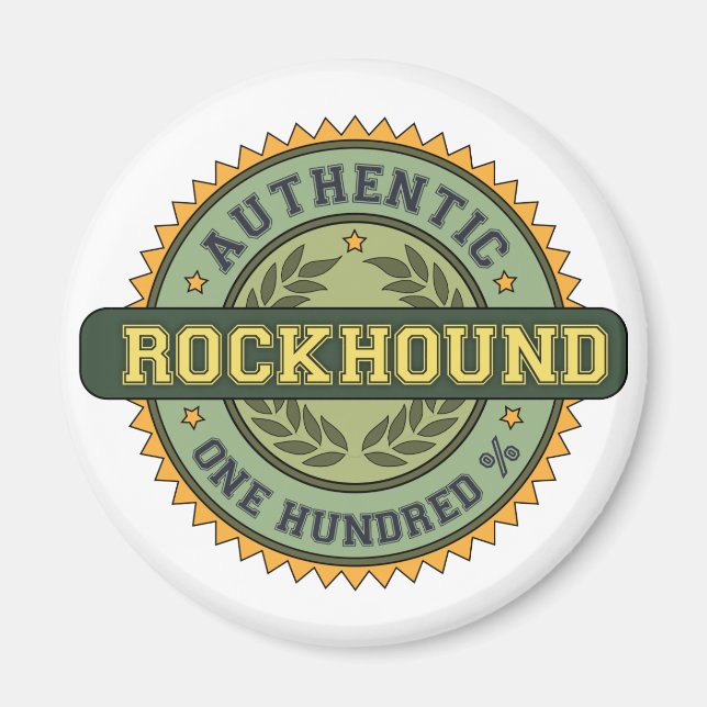 Authentischer Rockhound Magnet (Vorne)