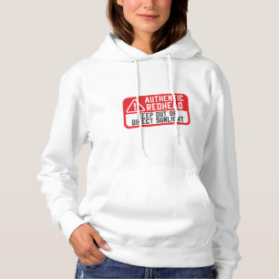 Authentischer Rotkopf Behielt aus direktem Sonnenl Hoodie