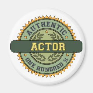 Authentischer Schauspieler Magnet