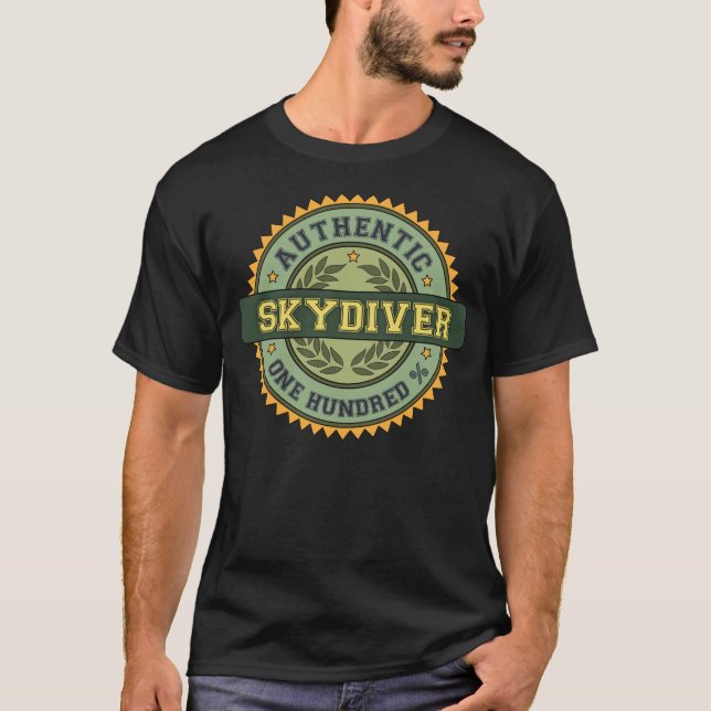 Authentischer Skydiver T-Shirt (Vorderseite)