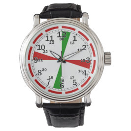 Authentischer SOS Signal Maritime Uhr Vintager Sti