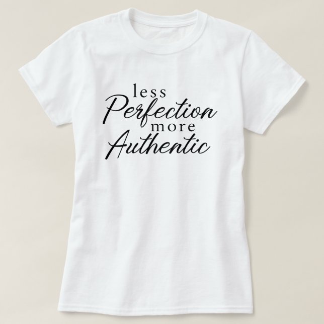 Authentischer T-Shirt (Design vorne)