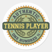 Authentischer Tennisspieler