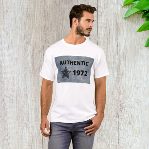 Authentisches 1972 Vintages Star Retro-Geburtstags T-Shirt