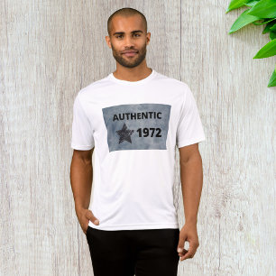 Authentisches 1972 Vintages Star Retro-Geburtstags T-Shirt
