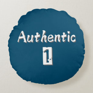Authentisches 1 Rundkissen Rundes Kissen